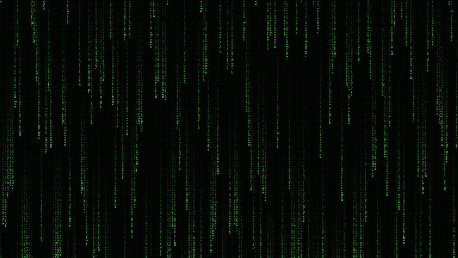 abstract The Matrix backgrounds green color technology 2k
