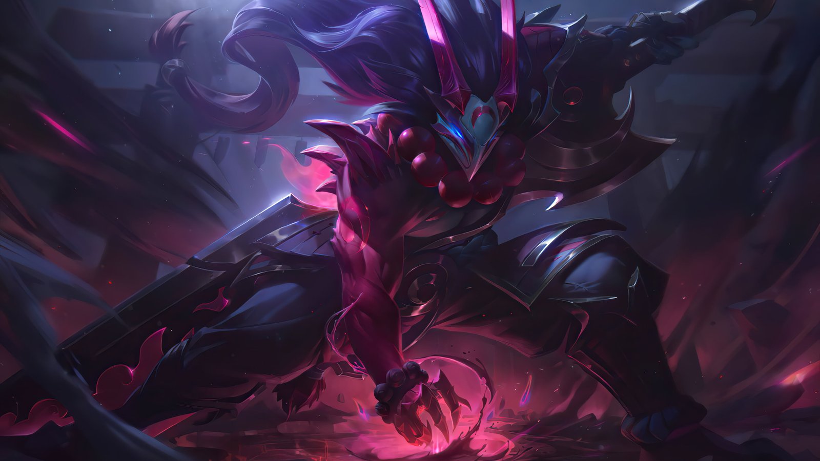 Blood moon Moon league of legends Riot Games Tryndamere 2k 4k