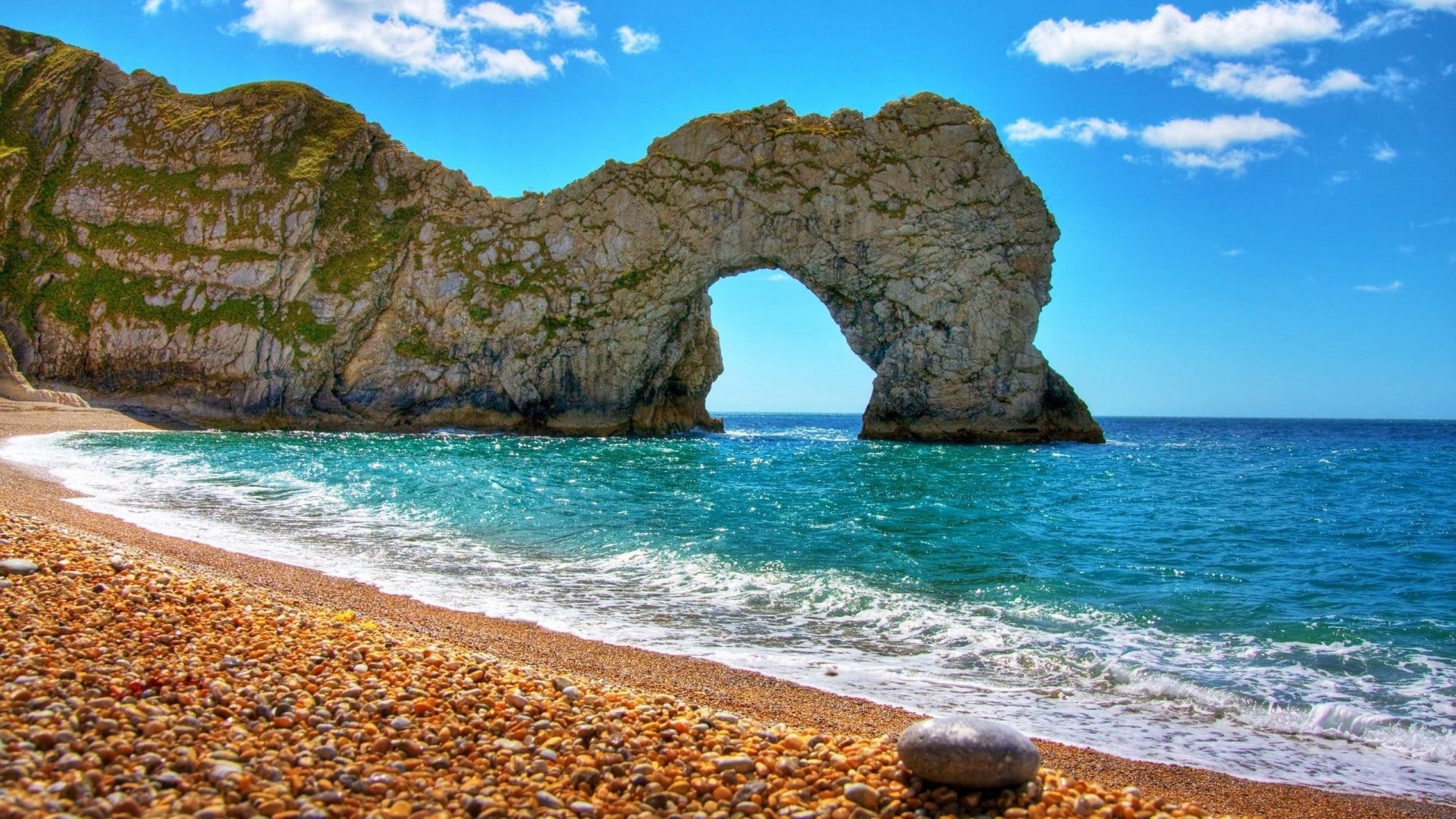 nature beach sea summer spain durdle door Nature Beaches HD Art 2k