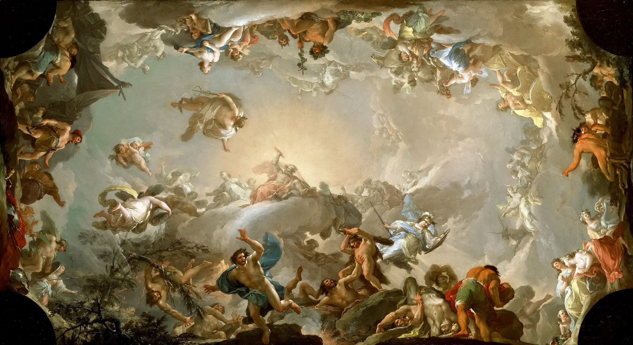 religious painting picture the gods titans mythology 2k