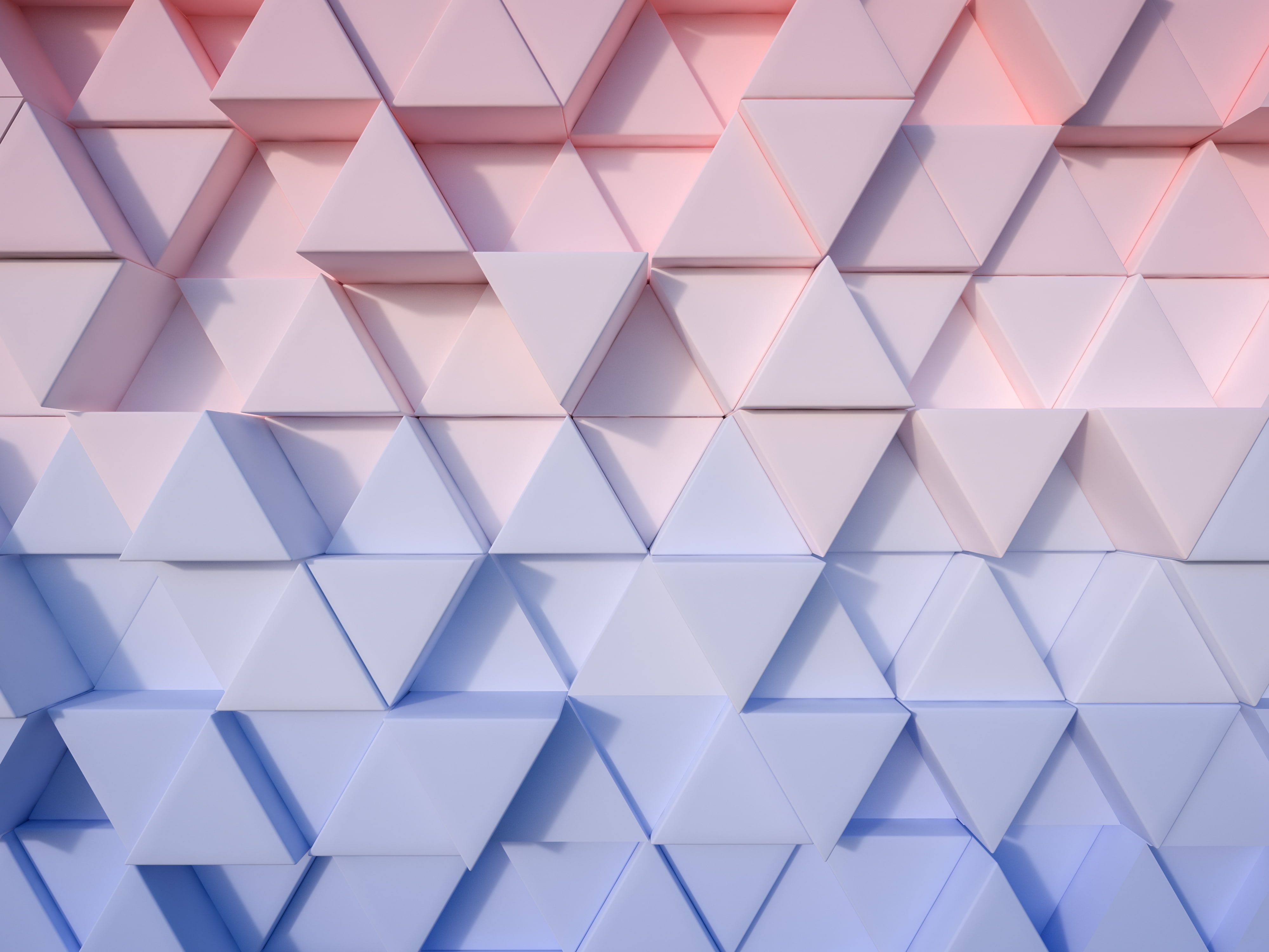triangle pastel abstract 2k 4k