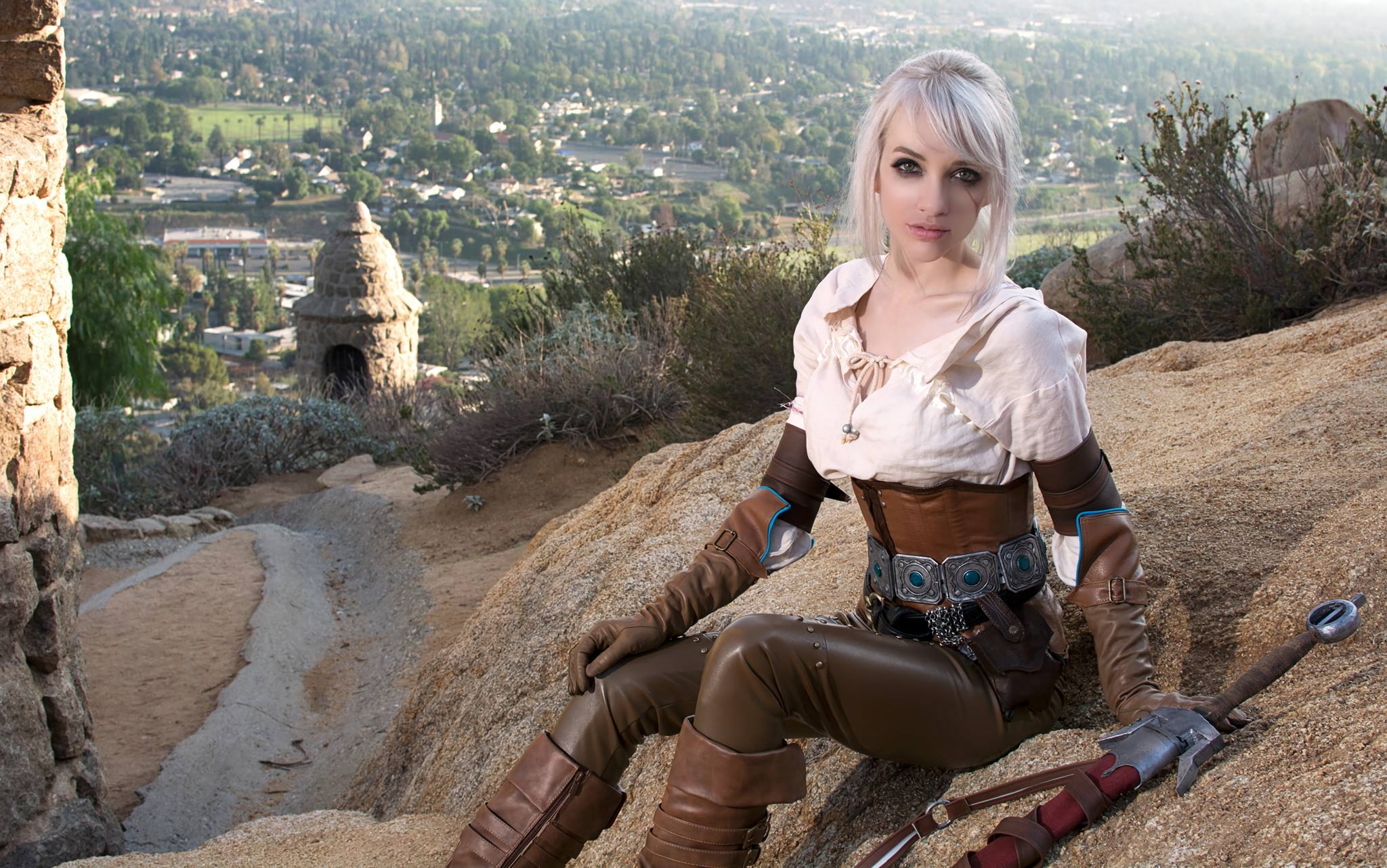Women Cosplay Ciri The Witcher 3 Wild Hunt 2k