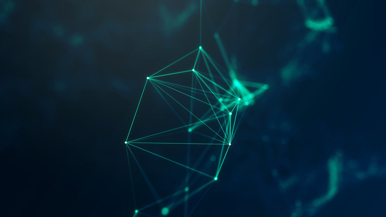 geometry cyberspace digital art lines abstract illuminated 2k 4k 5k