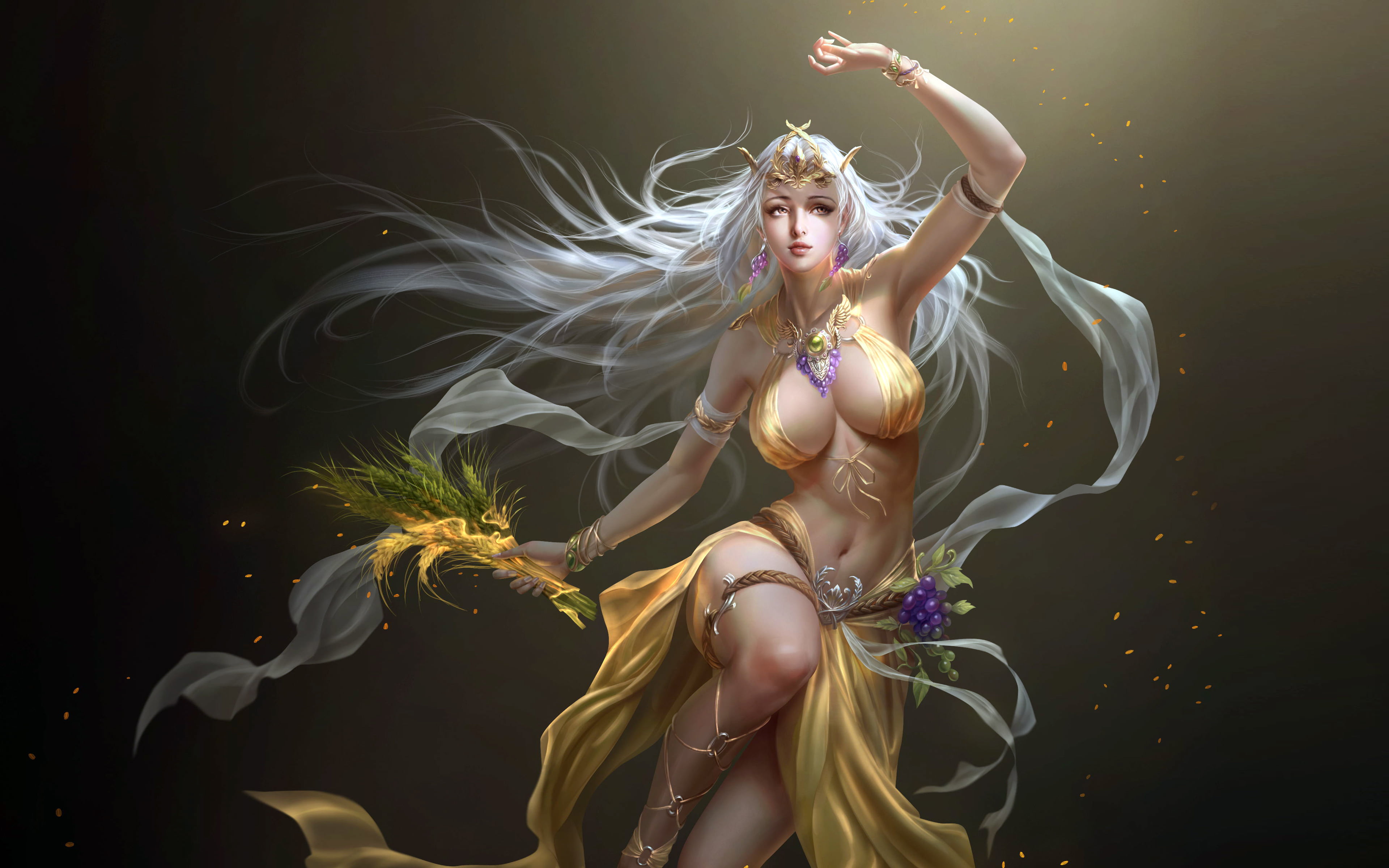 League Of Angels Fantasy Angel Warrior Video Game Loa Desktop HD Wallpaper For PC Tablet And Mobile Download 2k 4k