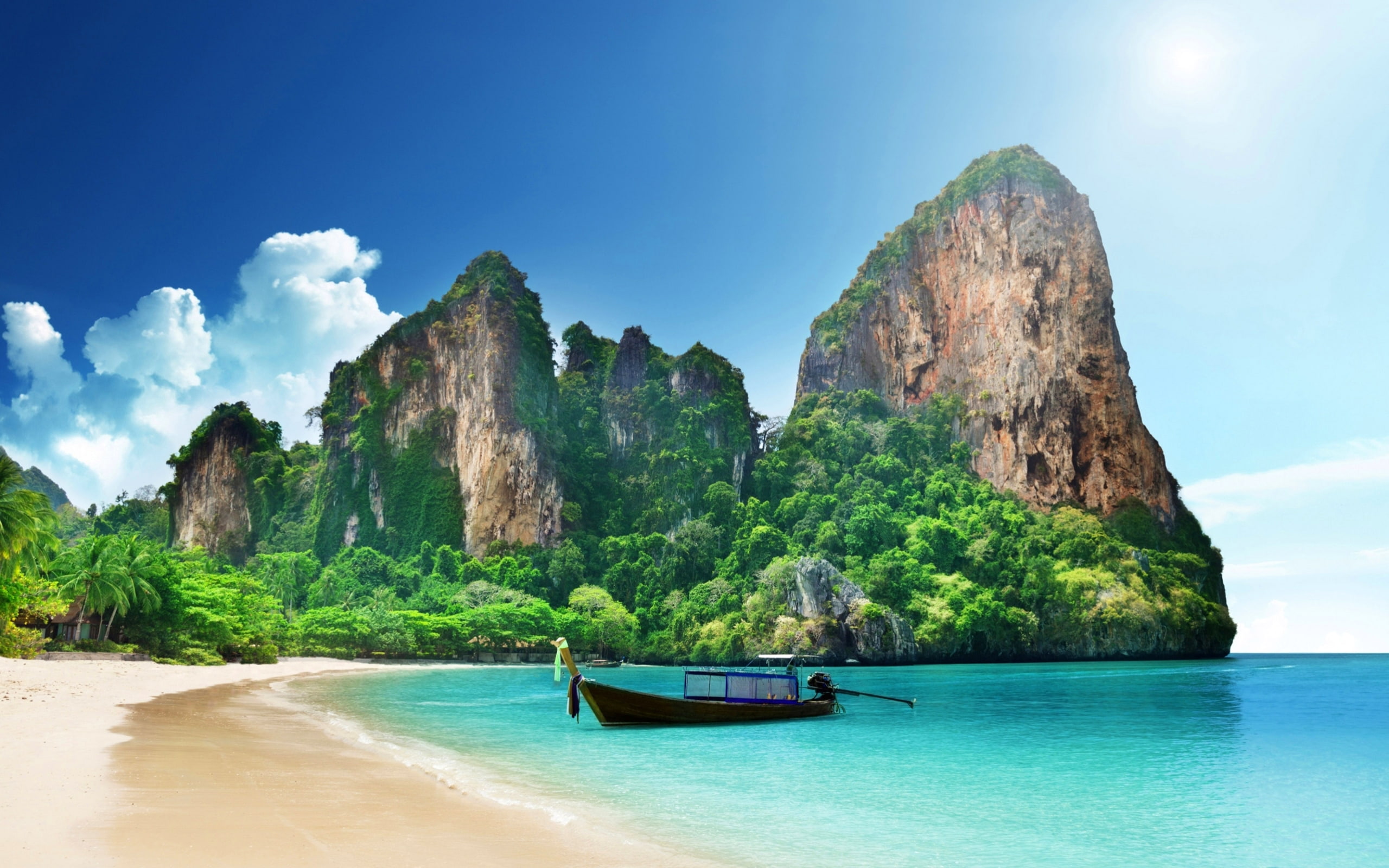 Railay Beach Thailand Wallpaper 2k