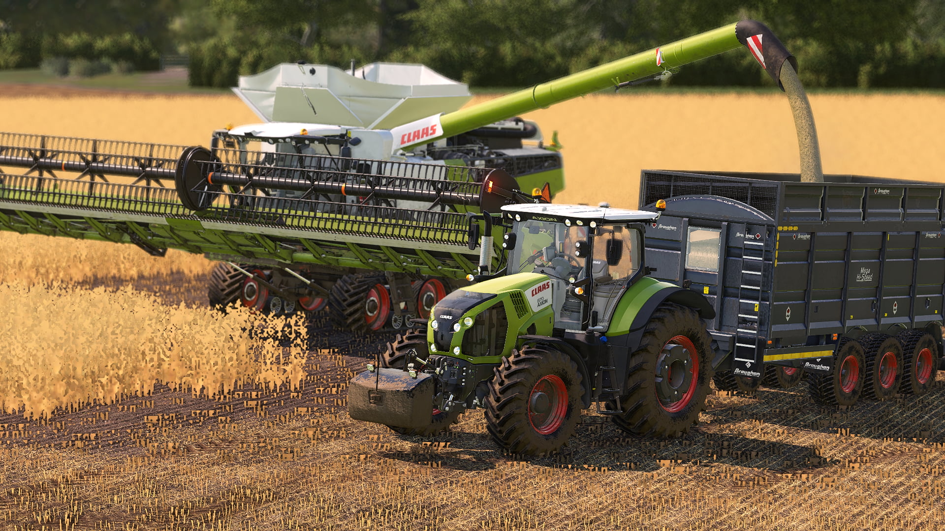 farming tractors Harvest nature simulator 2k