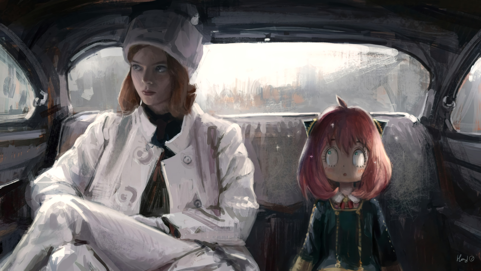 Beth Harmon Anya Forger