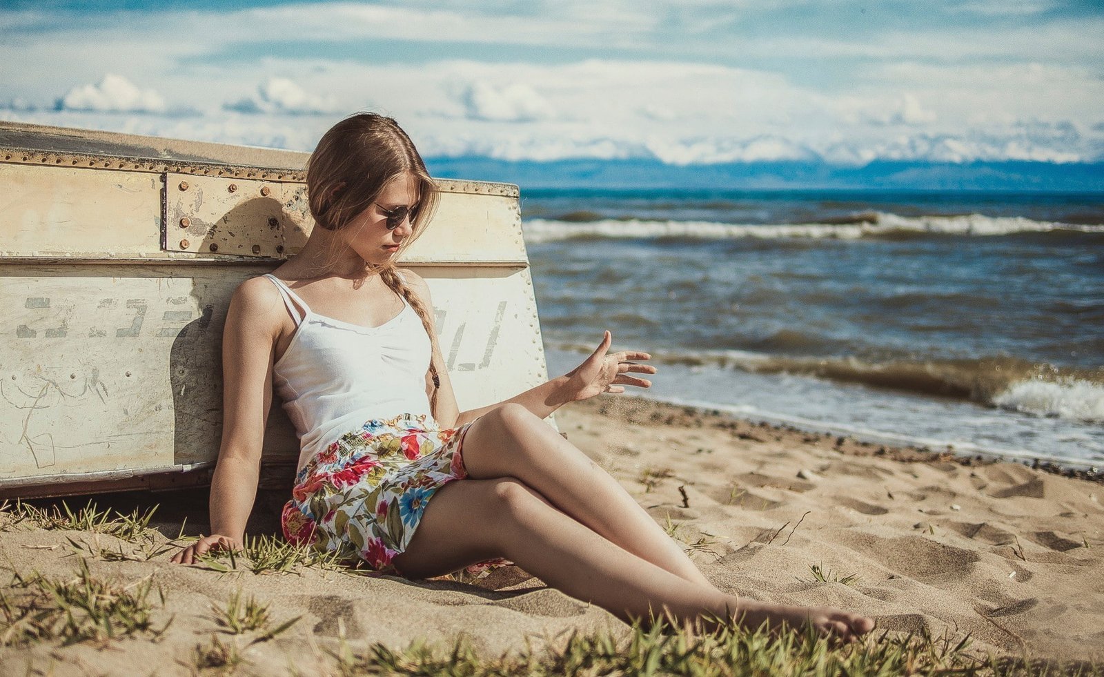 women outdoors beach sand model land one person leisure activity 2k