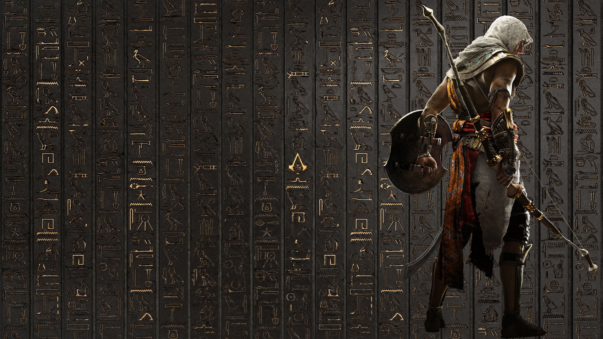Assassin s Creed digital wallpaper hieroglyphs hieroglyphics 83 2k