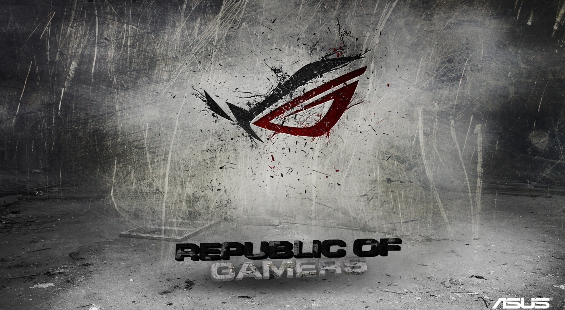 Asus Republic Of Gamers Background of wallpaper 2k