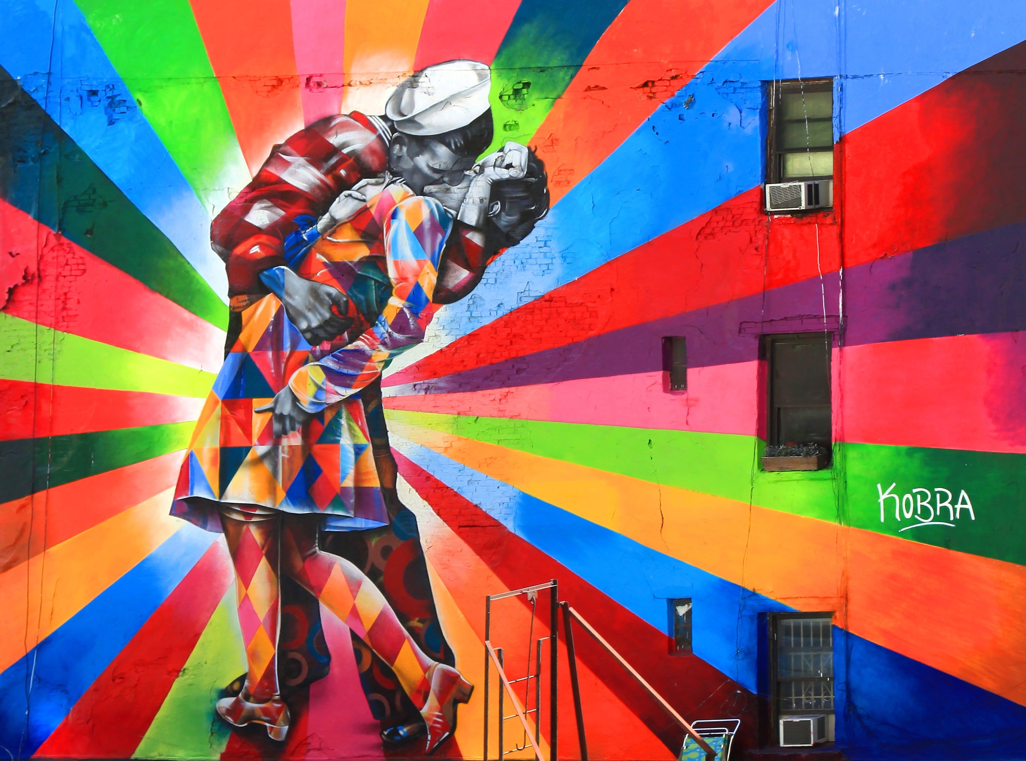 graffiti artist Eduardo Kobra 2k