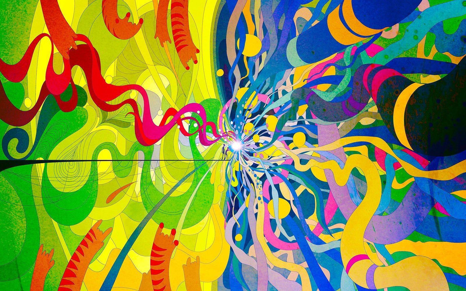 multicolored abstract painting 2k