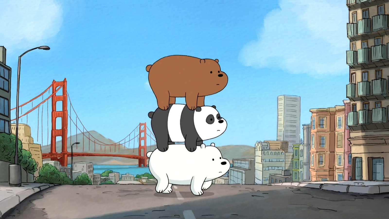 We Bare Bears cartoon built structure architecture building exterior 25 2k