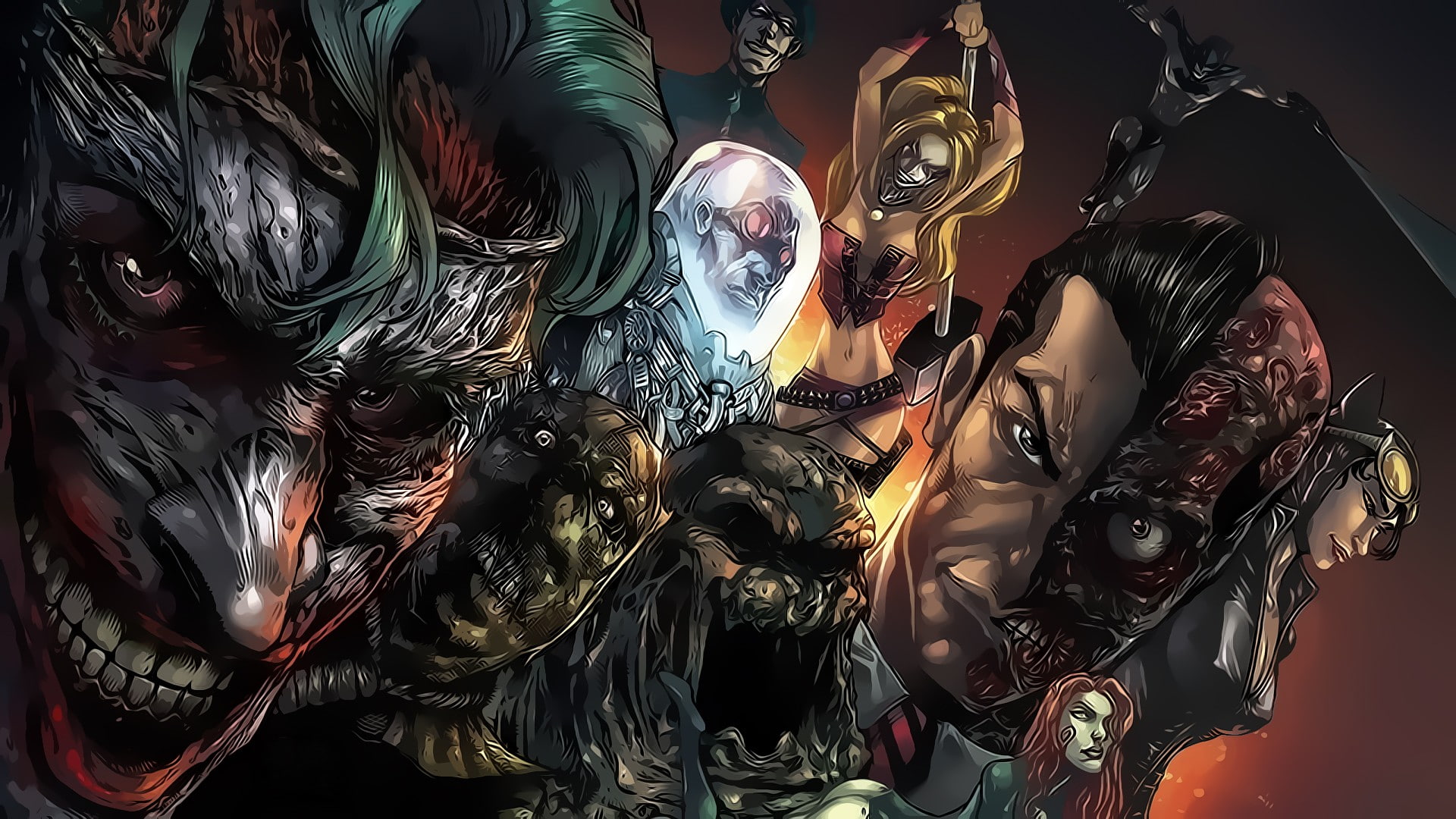 DC Comics Batman Superhero make anime character 2k