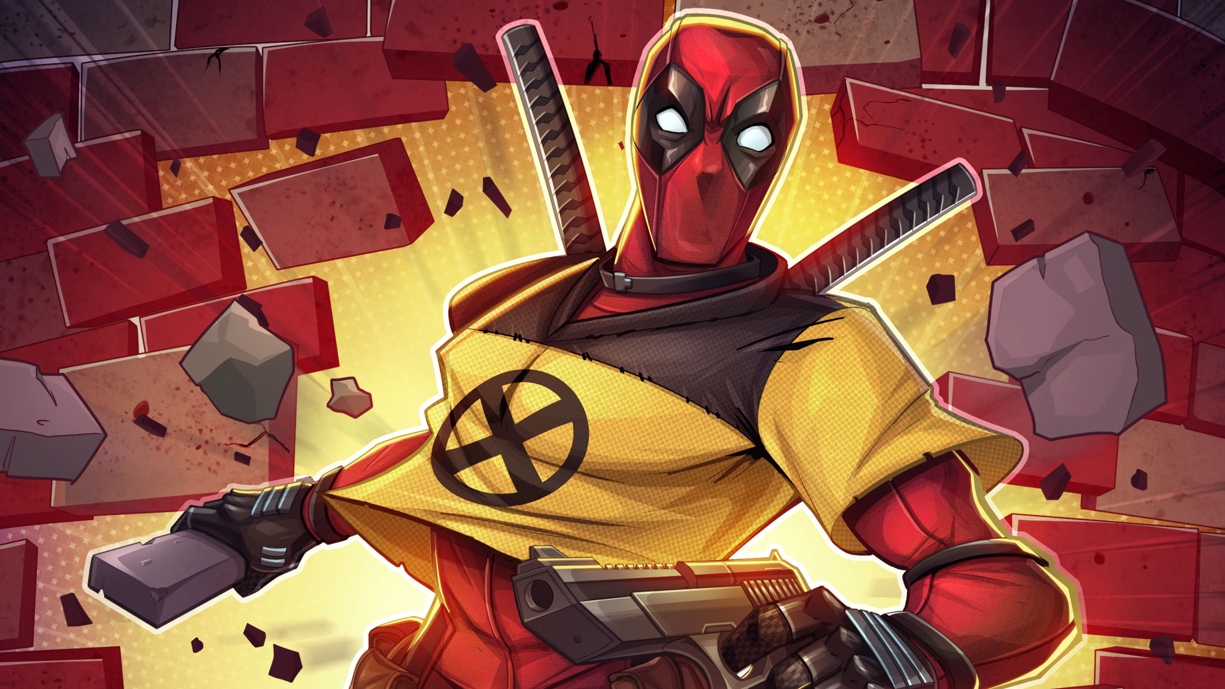 deadpool 2 superheroes artist artwork digital art hd deviantart 2k
