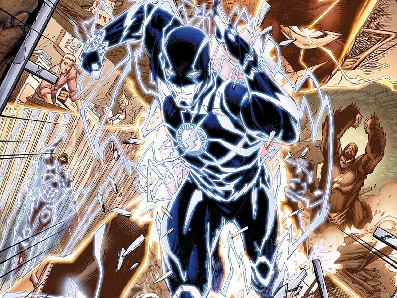 Flash superhero no people representation low angle view