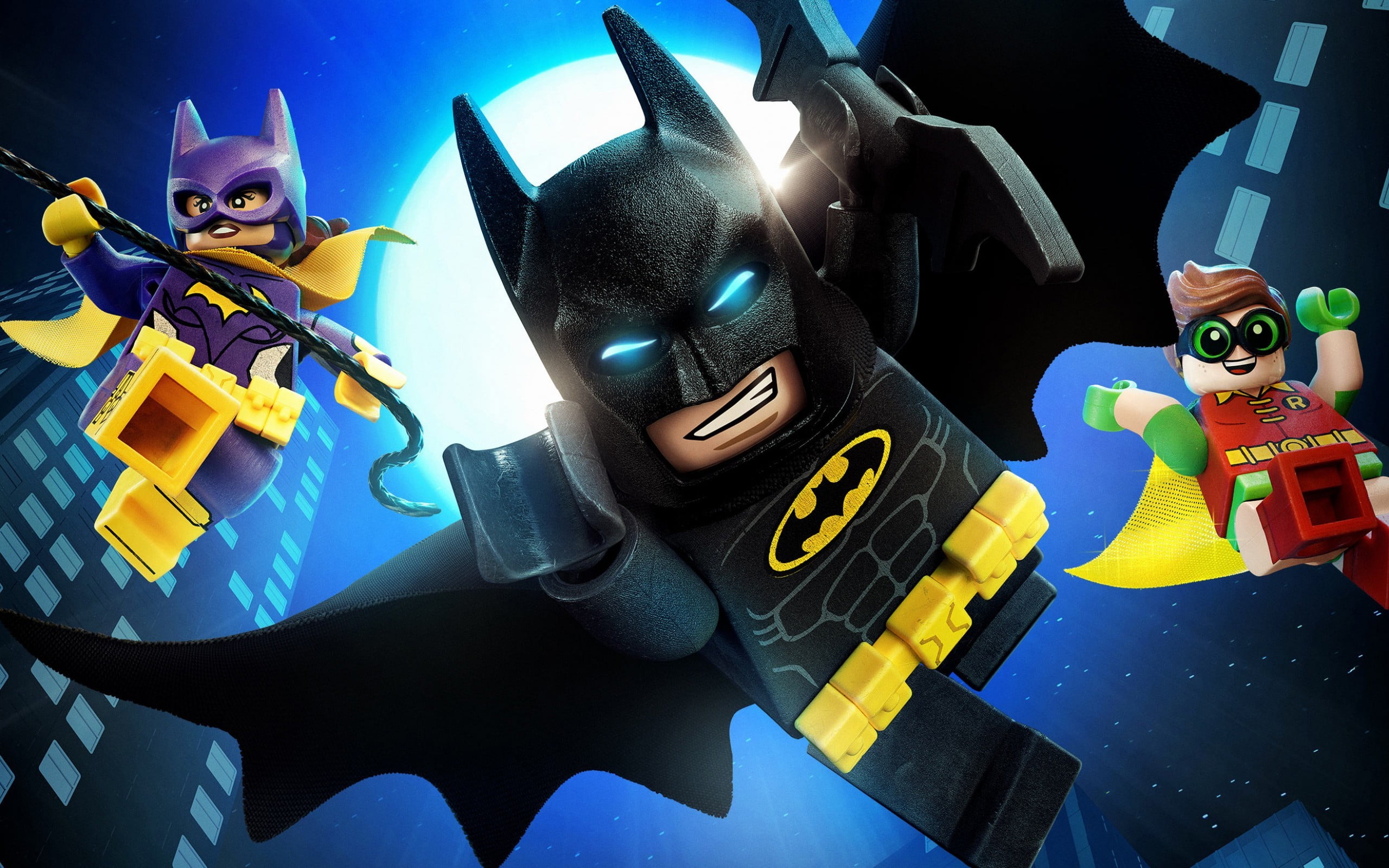 LEGO Batman Catwoman and Robin mini figures The Lego Movie 2k