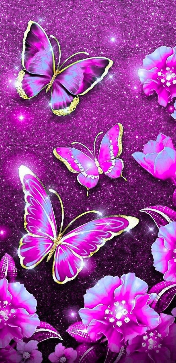 Beautiful Butterfly Effect Mobile Wallpaper
