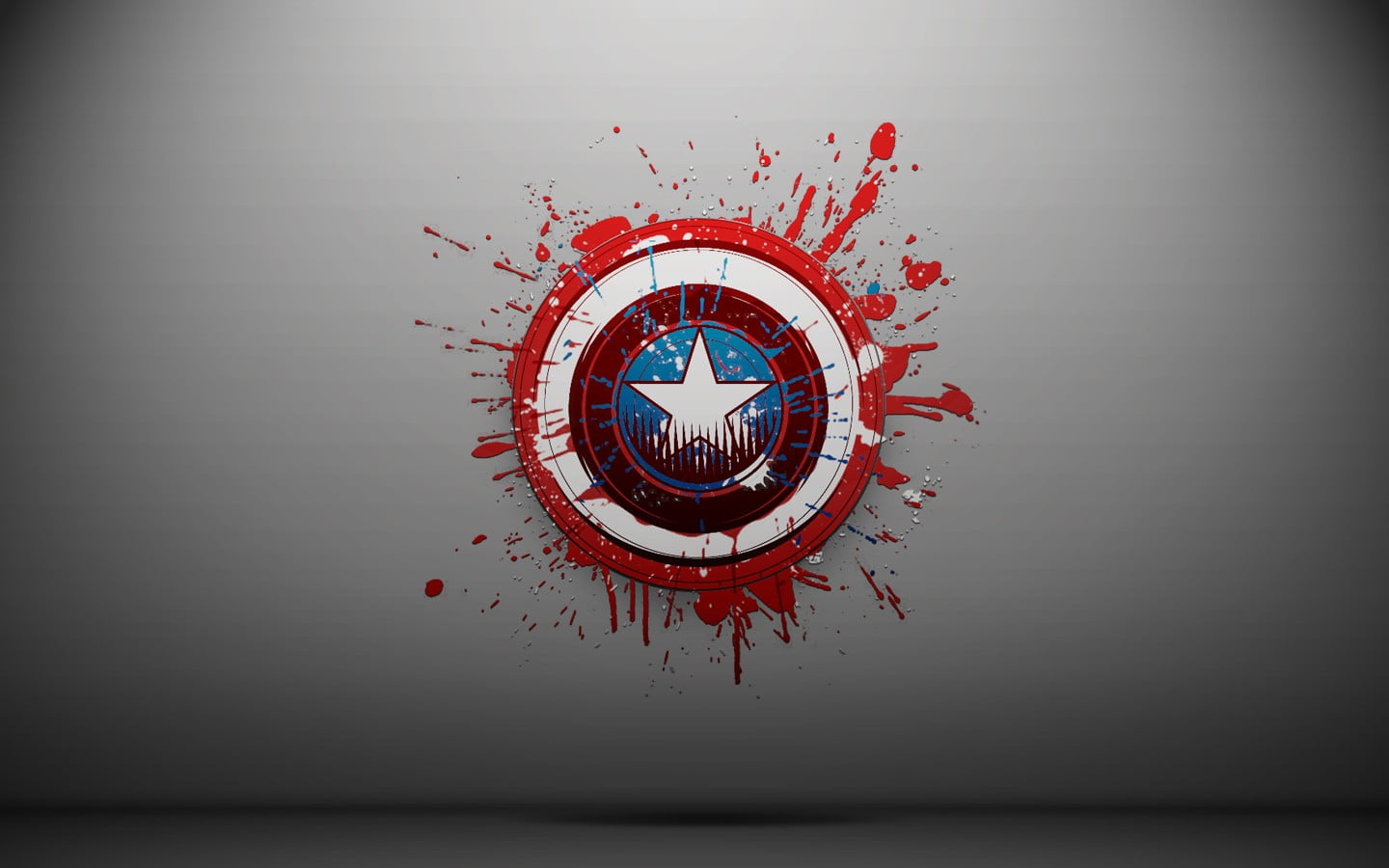 Captain America shield s paint wall decor 59