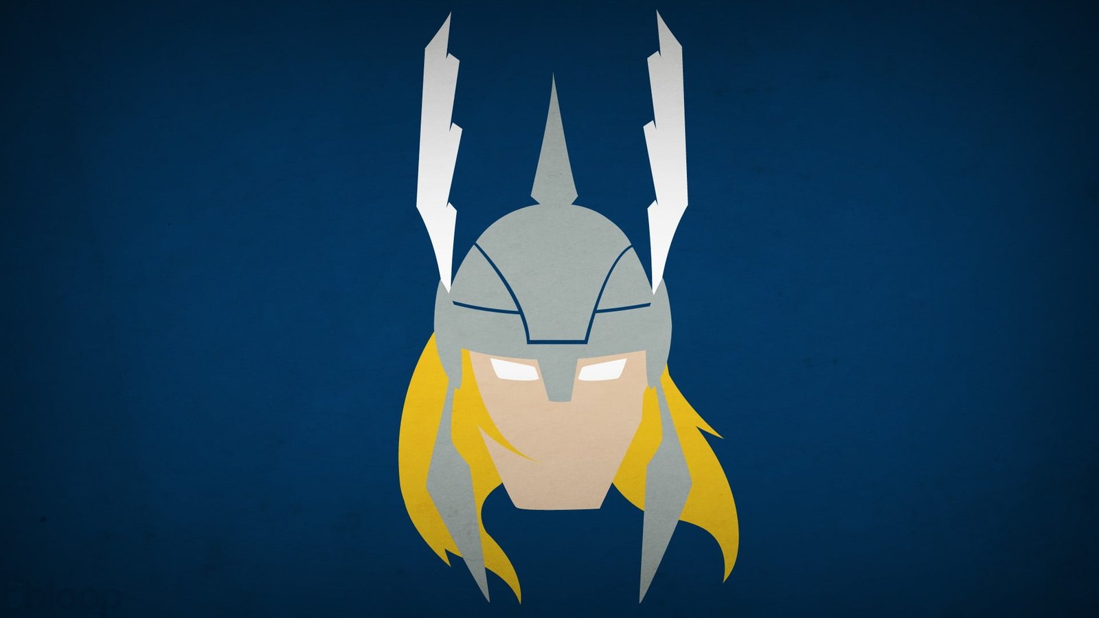 Marvel Thor vector art Comics hero minimalism superhero 2k
