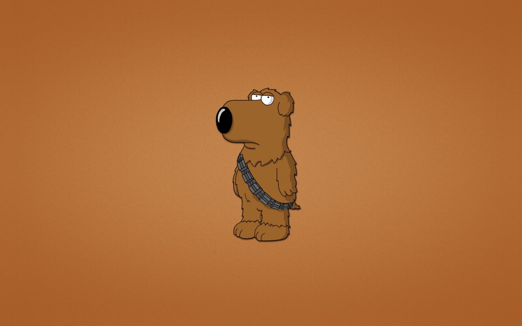 minimalism artwork superhero cartoon Family Guy Brian 2k