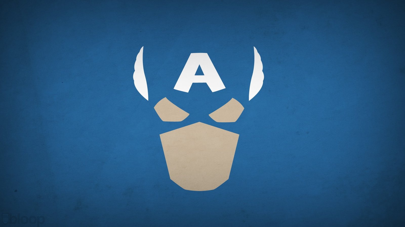 superhero Captain America minimalism Marvel Comics 2k