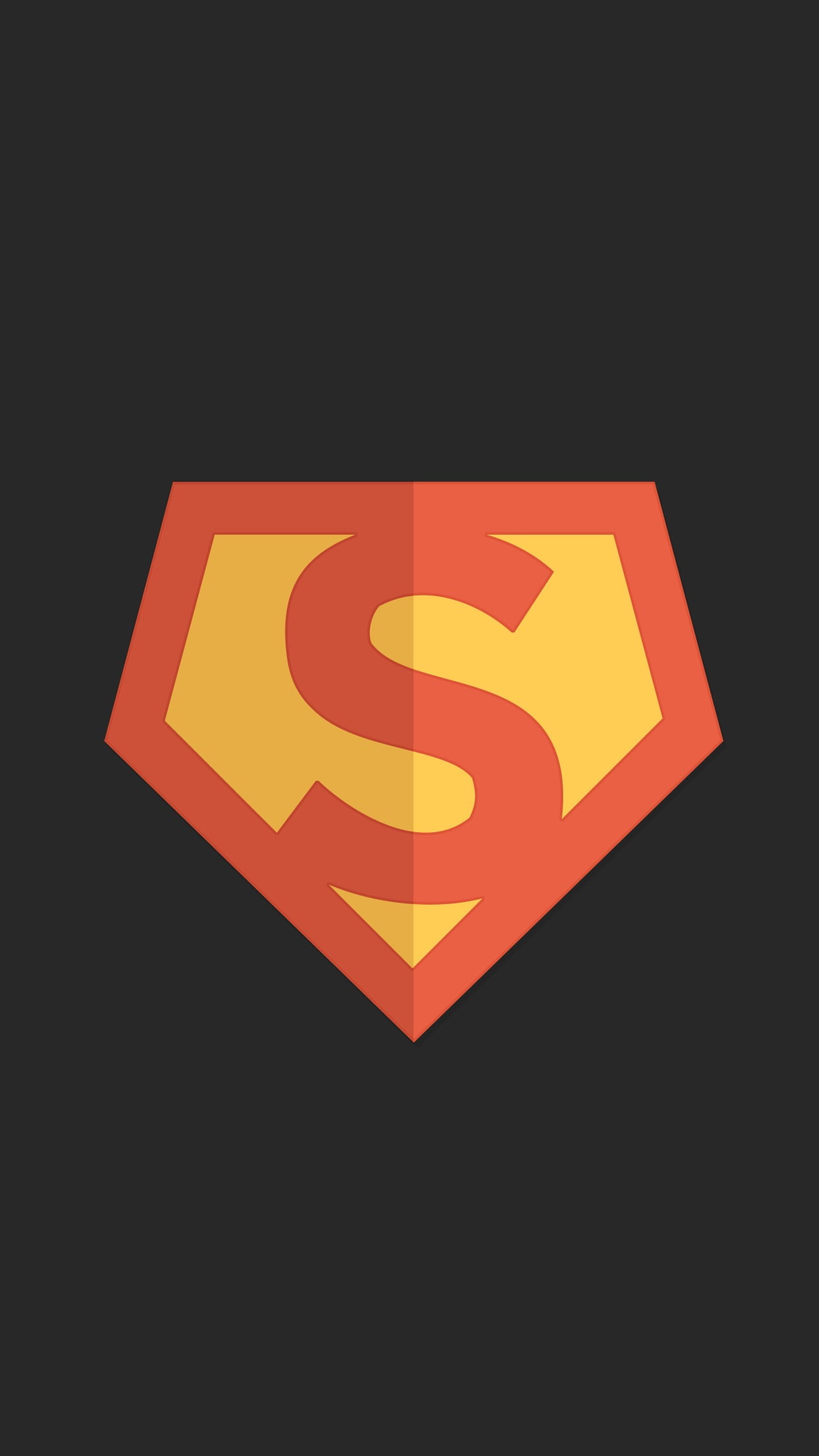 Superman logo superhero minimalism sign communication guidance
