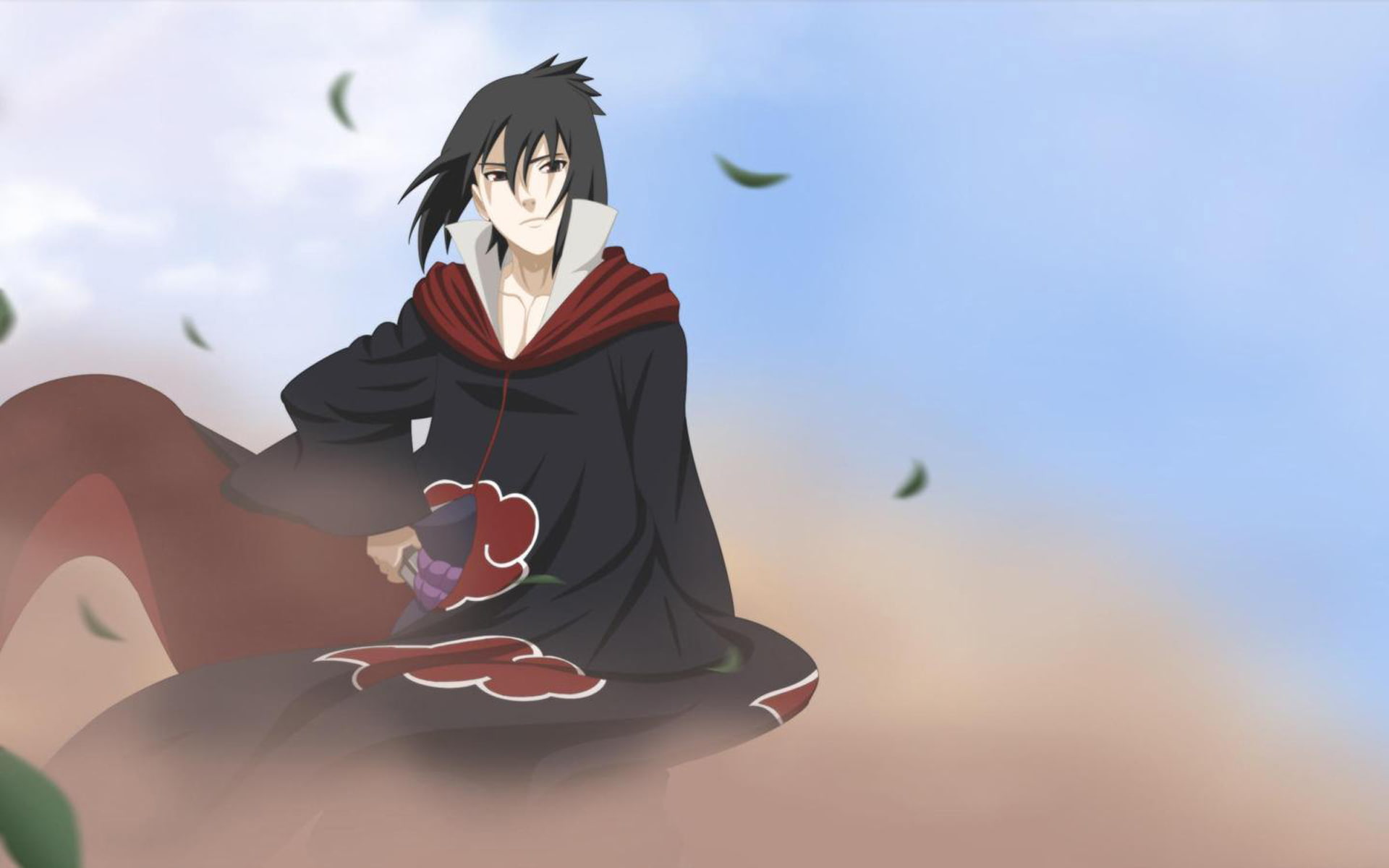 Uchiha Itachi from Naruto Anime Sasuke Akatsuki illustration 2k