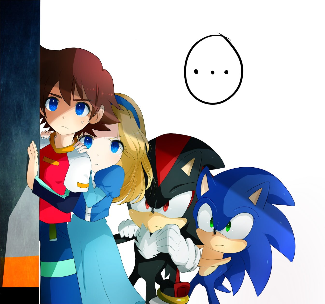 Sonic the Hedgehog Shadow mask representation