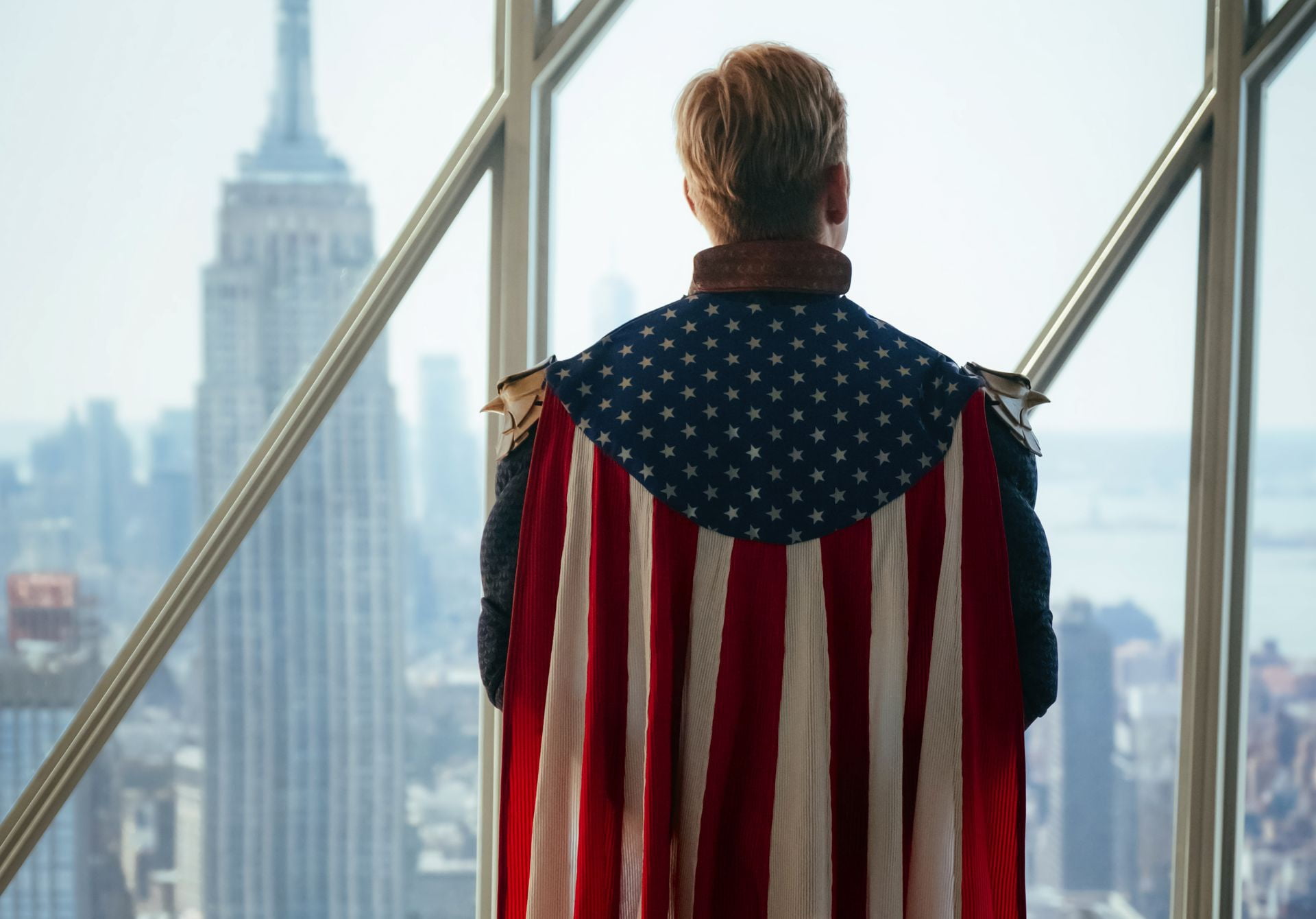 USA flag superhero serial Amazon The Boys Homelander 2k