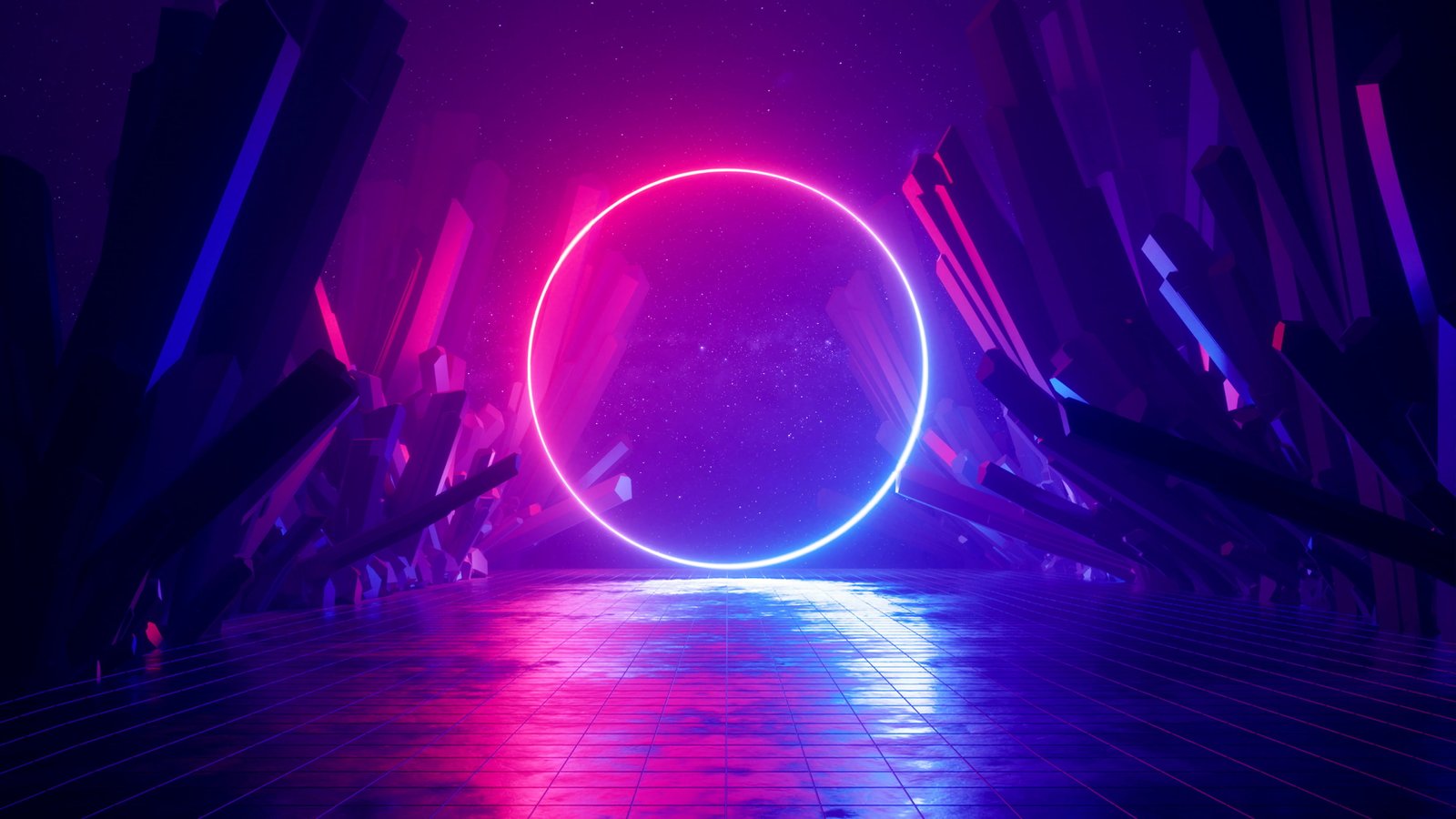 digital art artwork illustration abstract neon 4 2k 4k