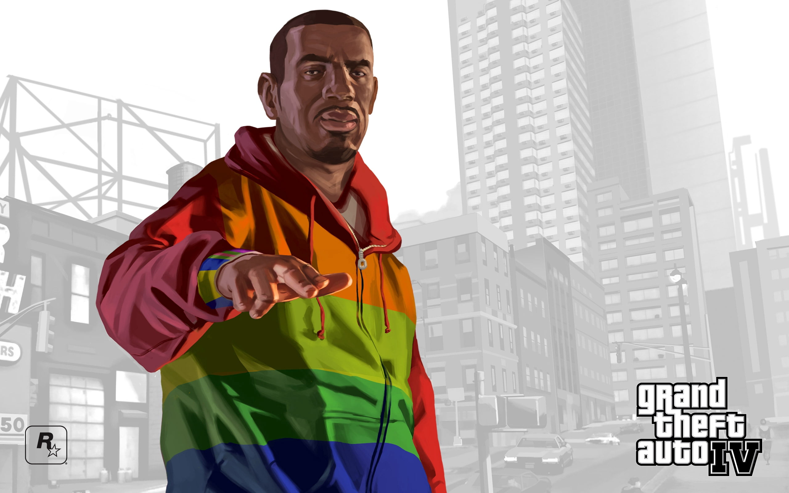 GTA IV wallpaper gta 4 grand theft auto boy men people 2k