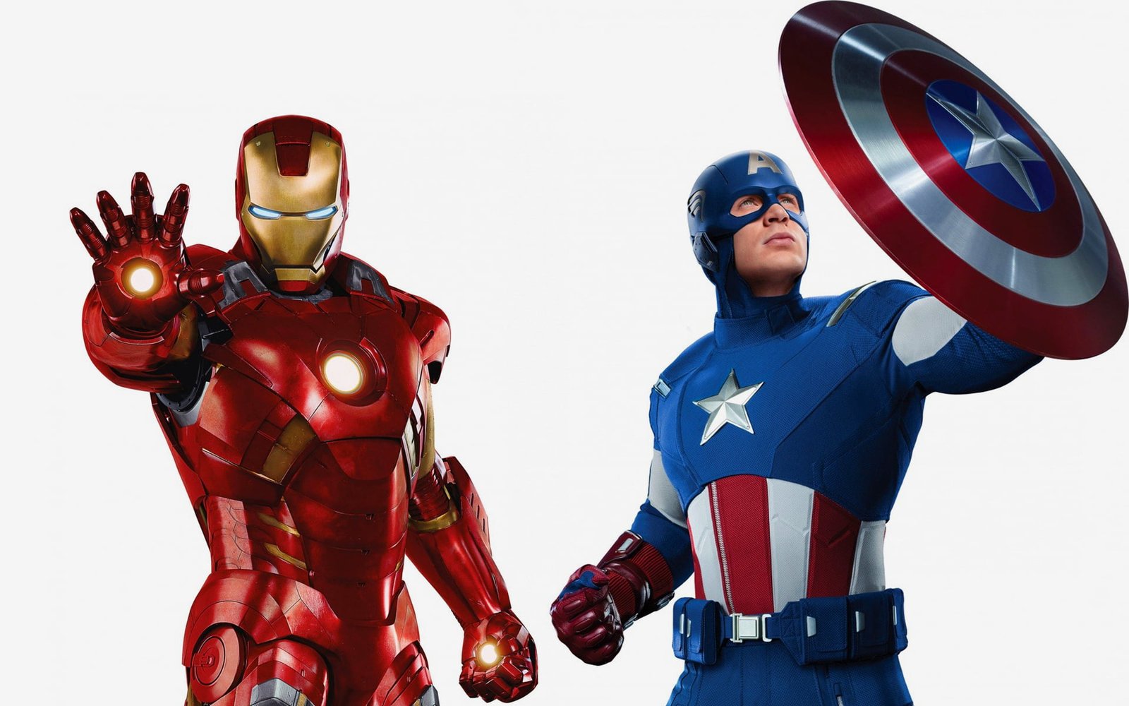 Marvel Captain America and Iron Man clip art comic comics The Avengers 2k