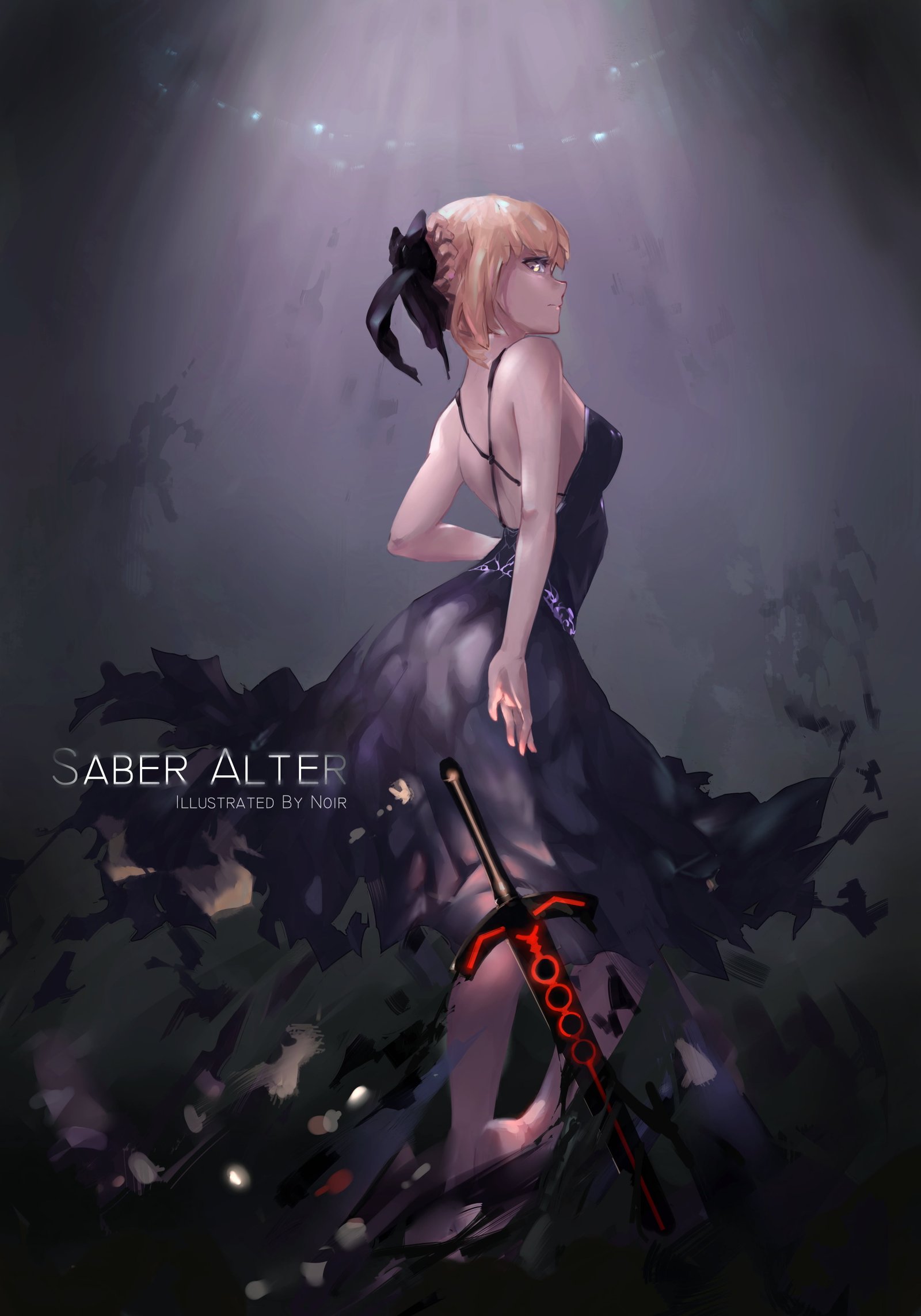Saber Alter digital wallpaper Fate Series Stay Night anime girls 2k 4k