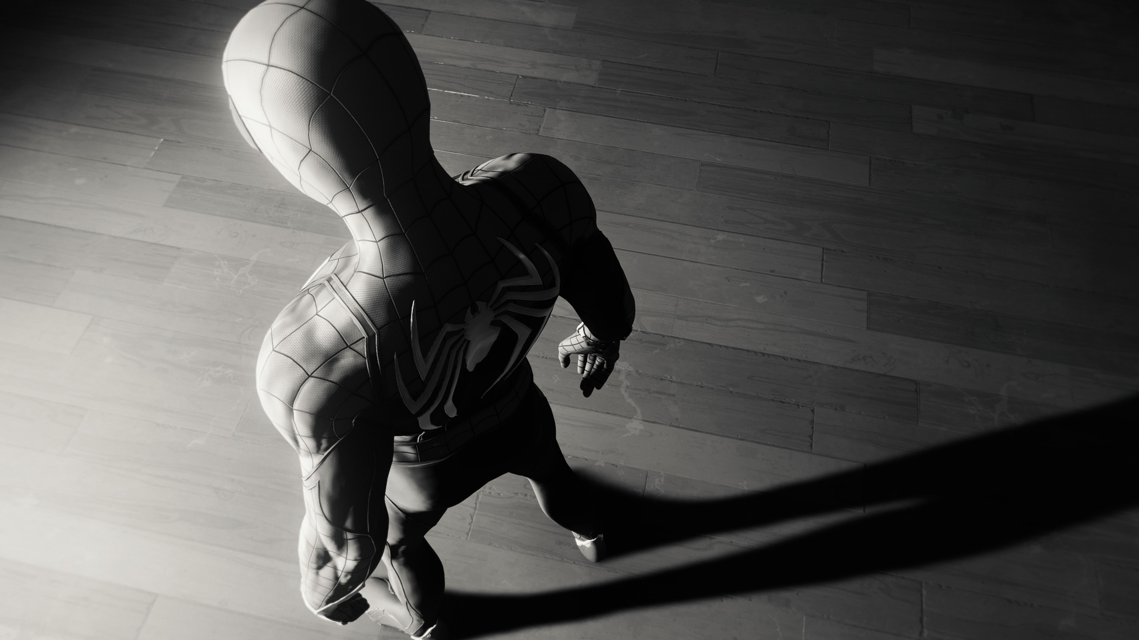 spiderman monochrome superheroes games hd 2k 4k