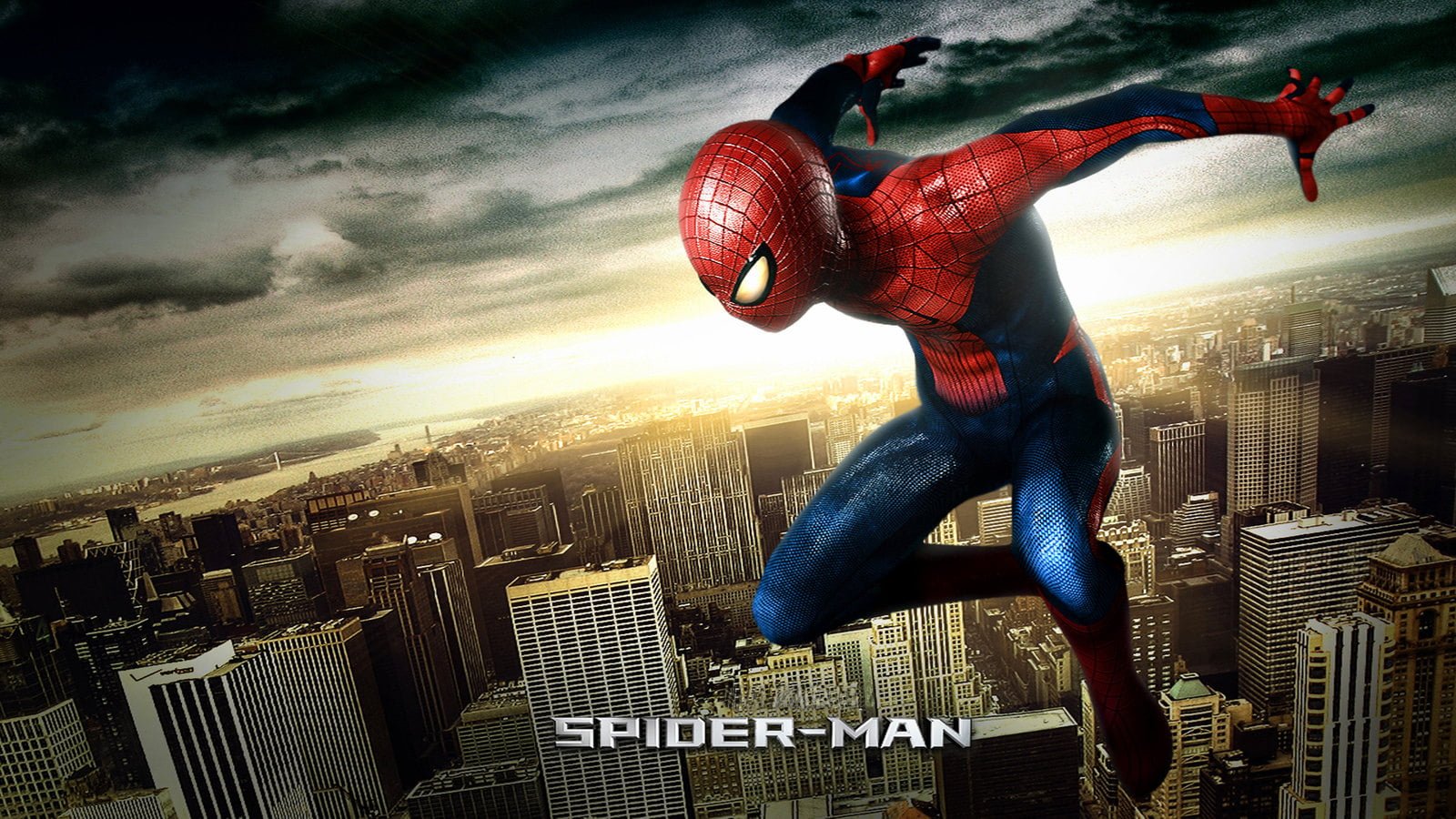 Spider Man wallpaper movies digital art superhero building exterior 2k