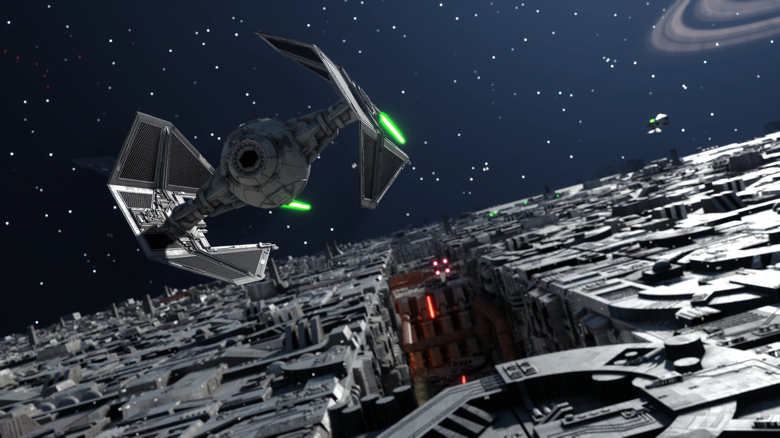 Star Wars tie fighter Battlefront TIE Interceptor 2k 4k