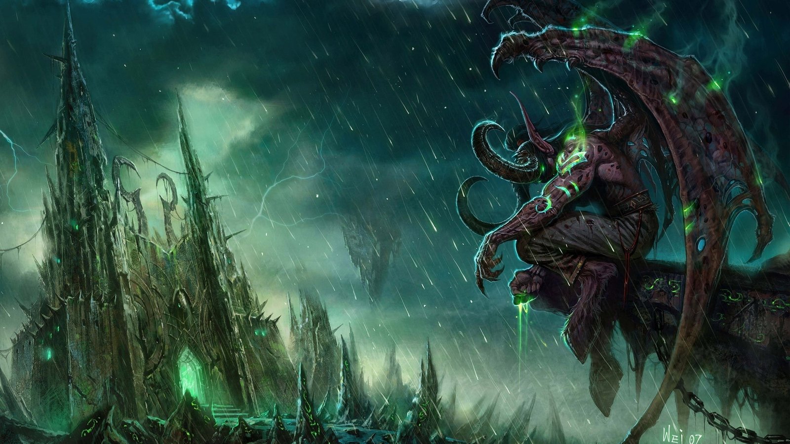 Terrorblade wallpaper World of Warcraft The Burning Crusade 2k
