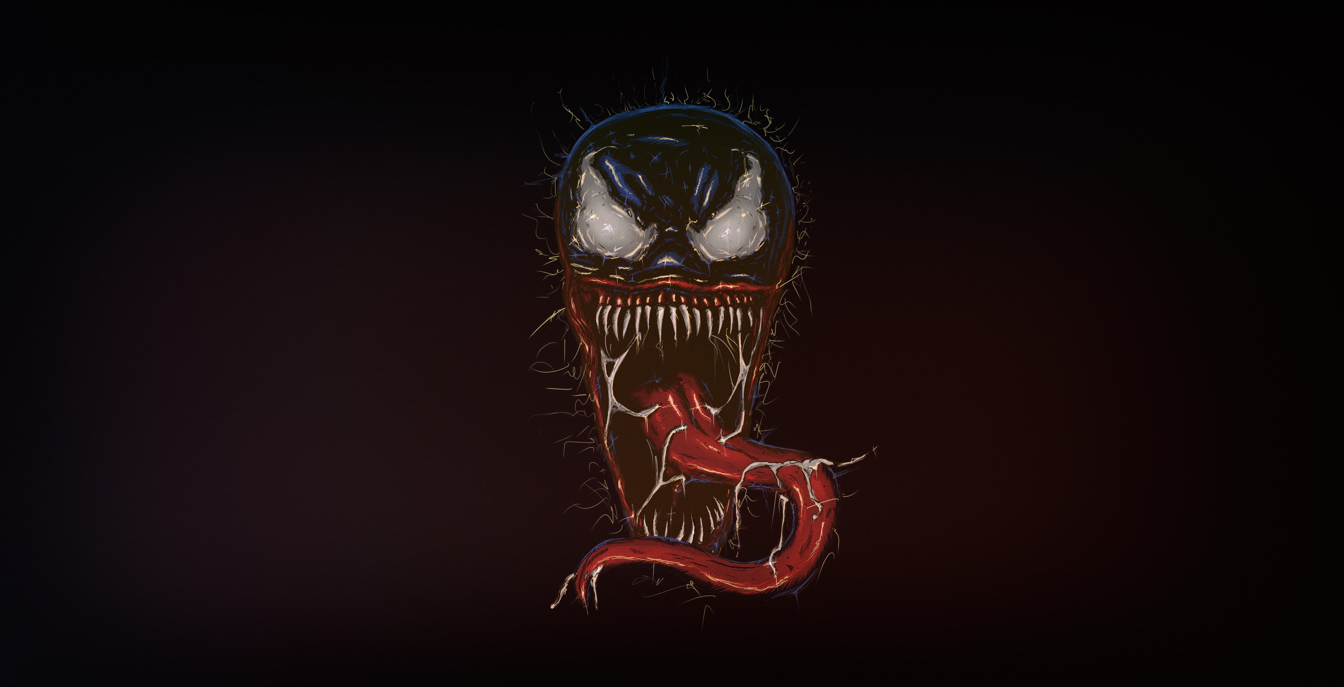 venom artwork hd artist digital art superheroes 2k 4k 5k