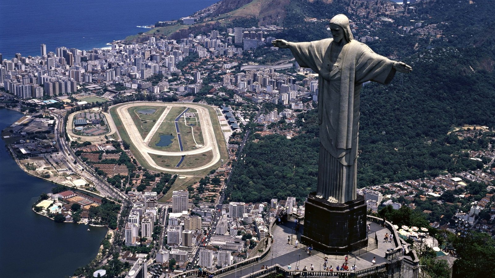 cityscapes brazil towns rio de janeiro town view cristo redentor christ the redeemer Nature Cityscapes HD Art 2k