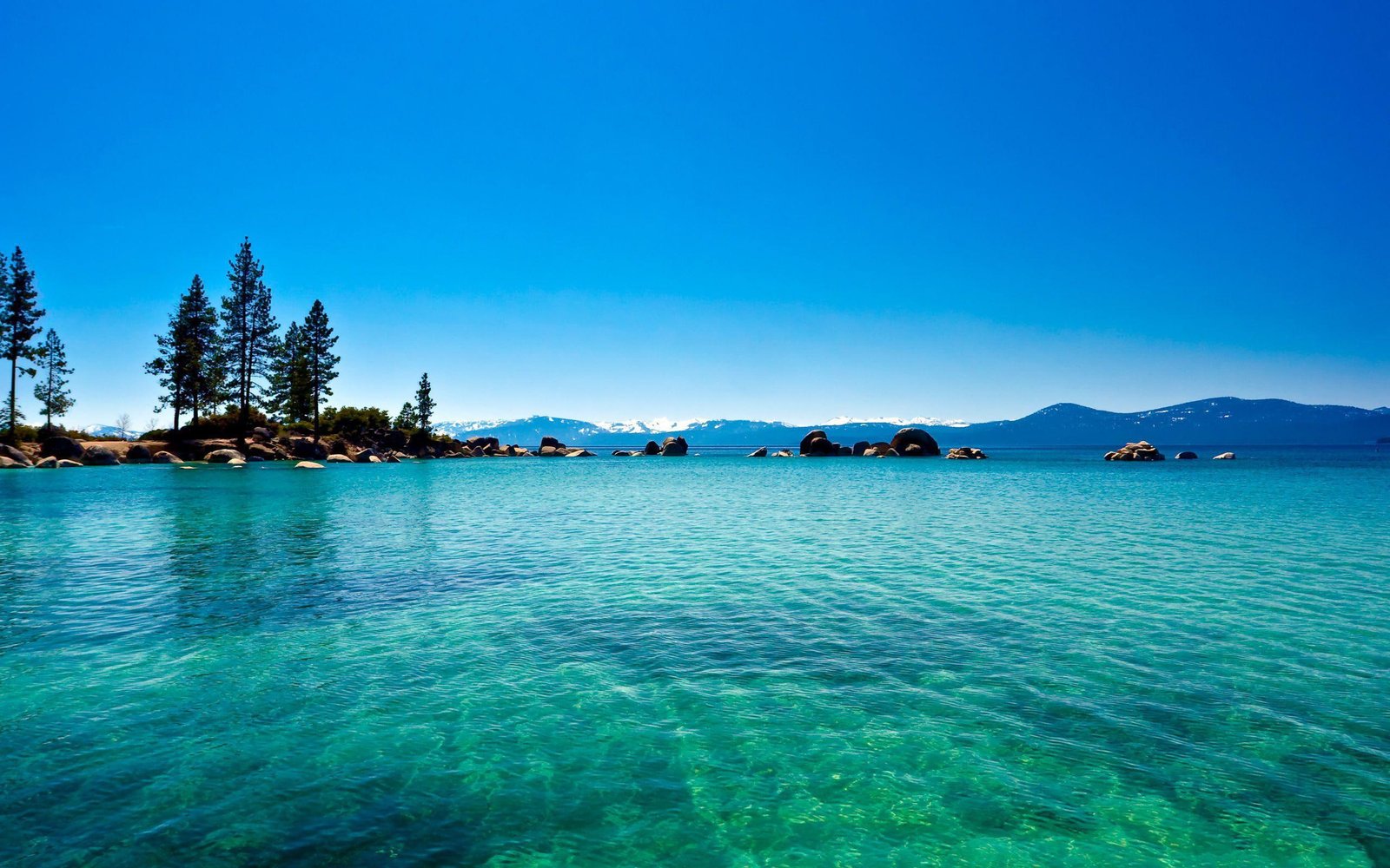 Tahoe lake nature 2k
