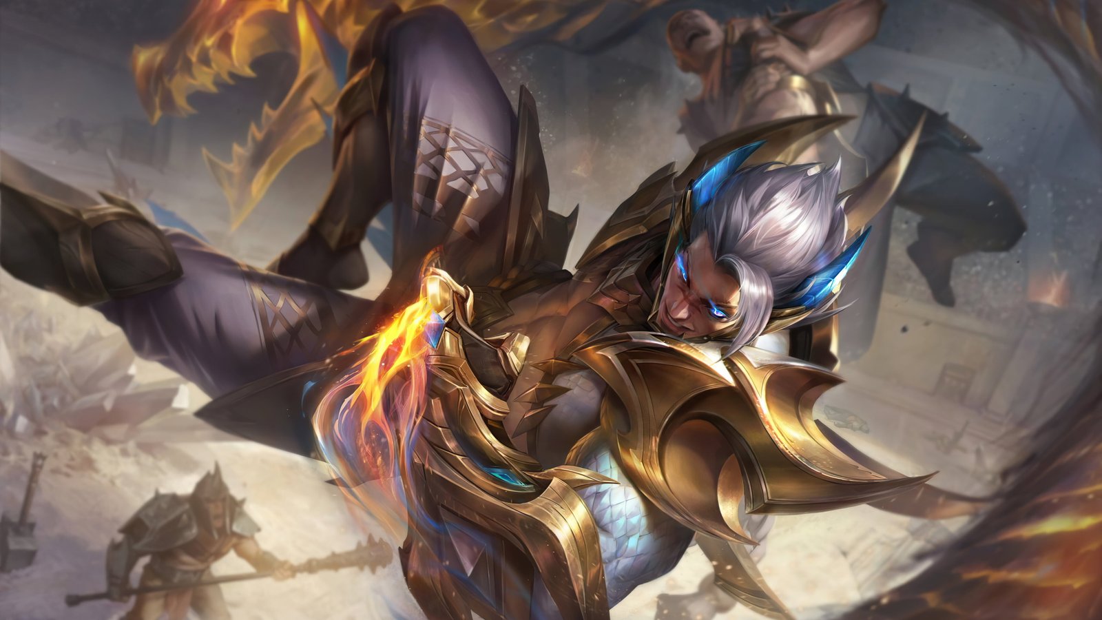 obsidian dragon Sett League of Legends The Prestige Riot Games 2k 4k