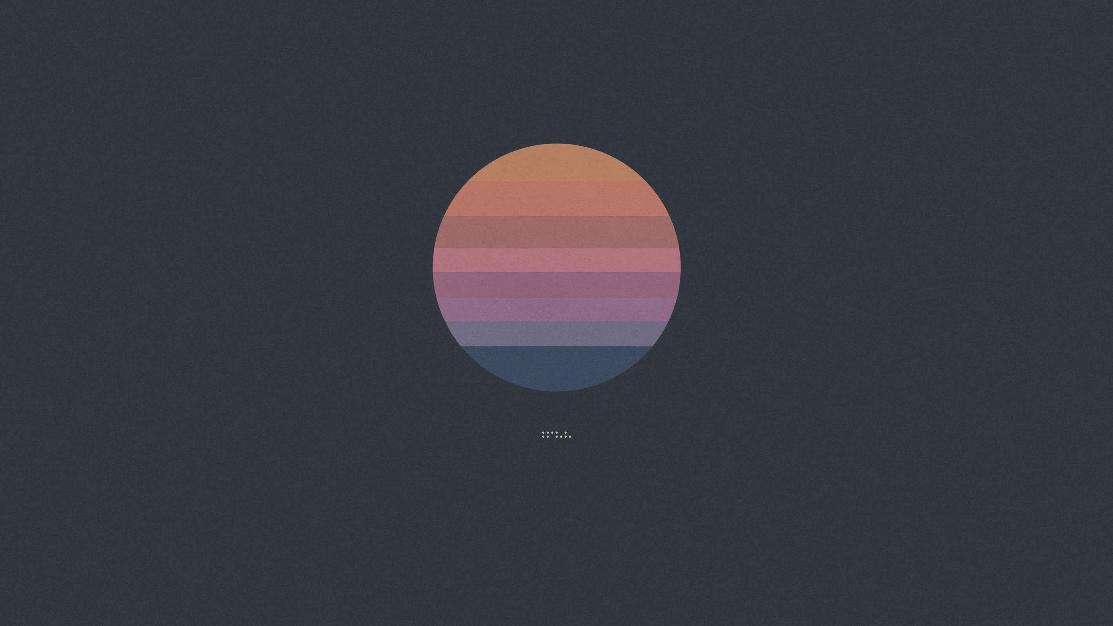 simple background pastel circle Tycho sky geometric shape 2k 4k