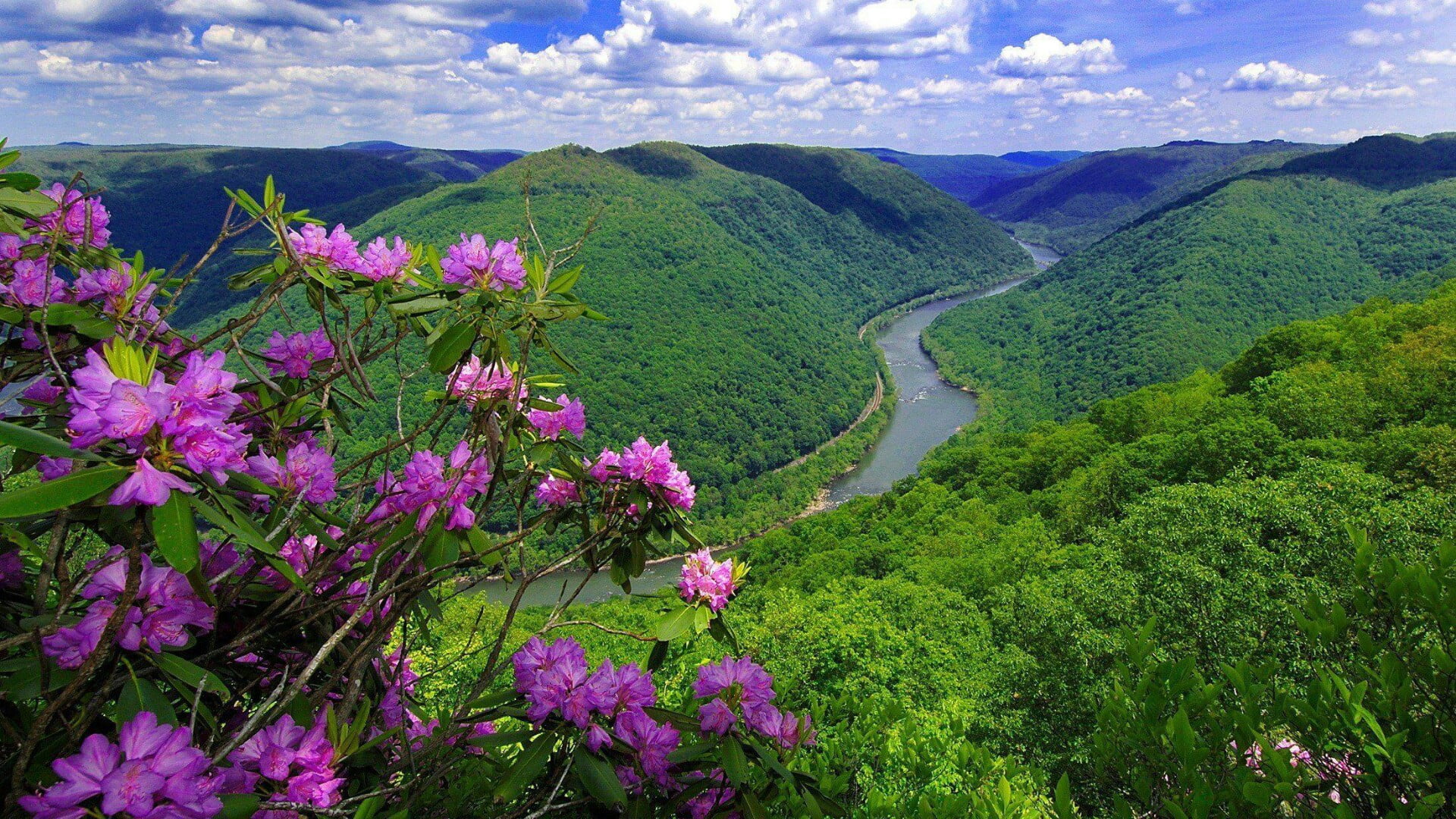 mountain west virginia national park united states america 2k