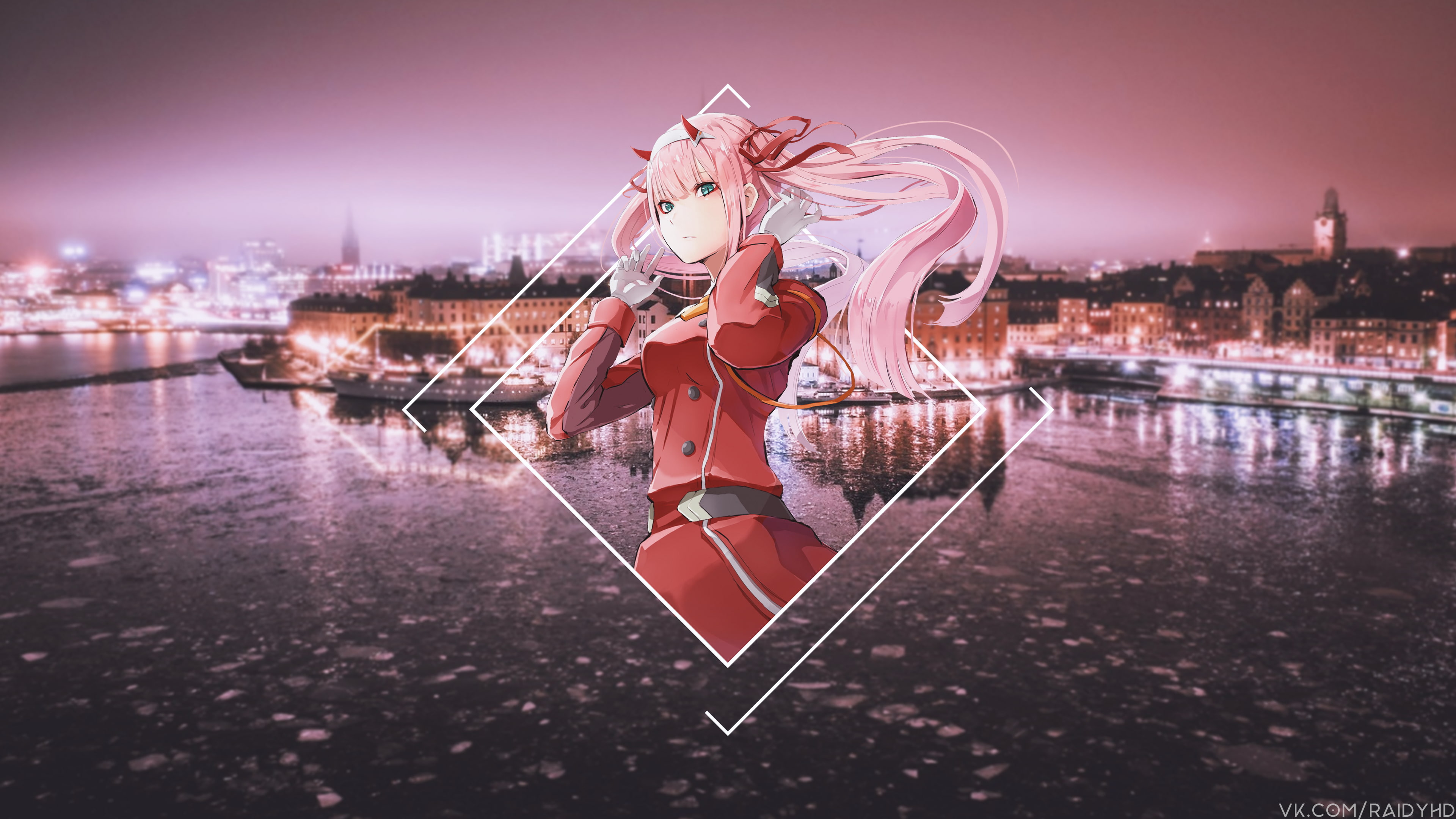 anime girls picture in Darling the FranXX 2k 4k