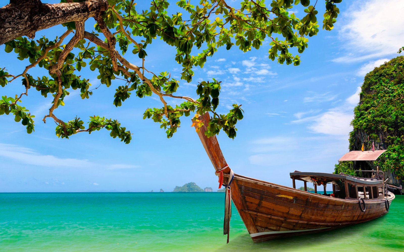 Beautiful Nature Thailand Beach Wallpaper Widescreen 2k