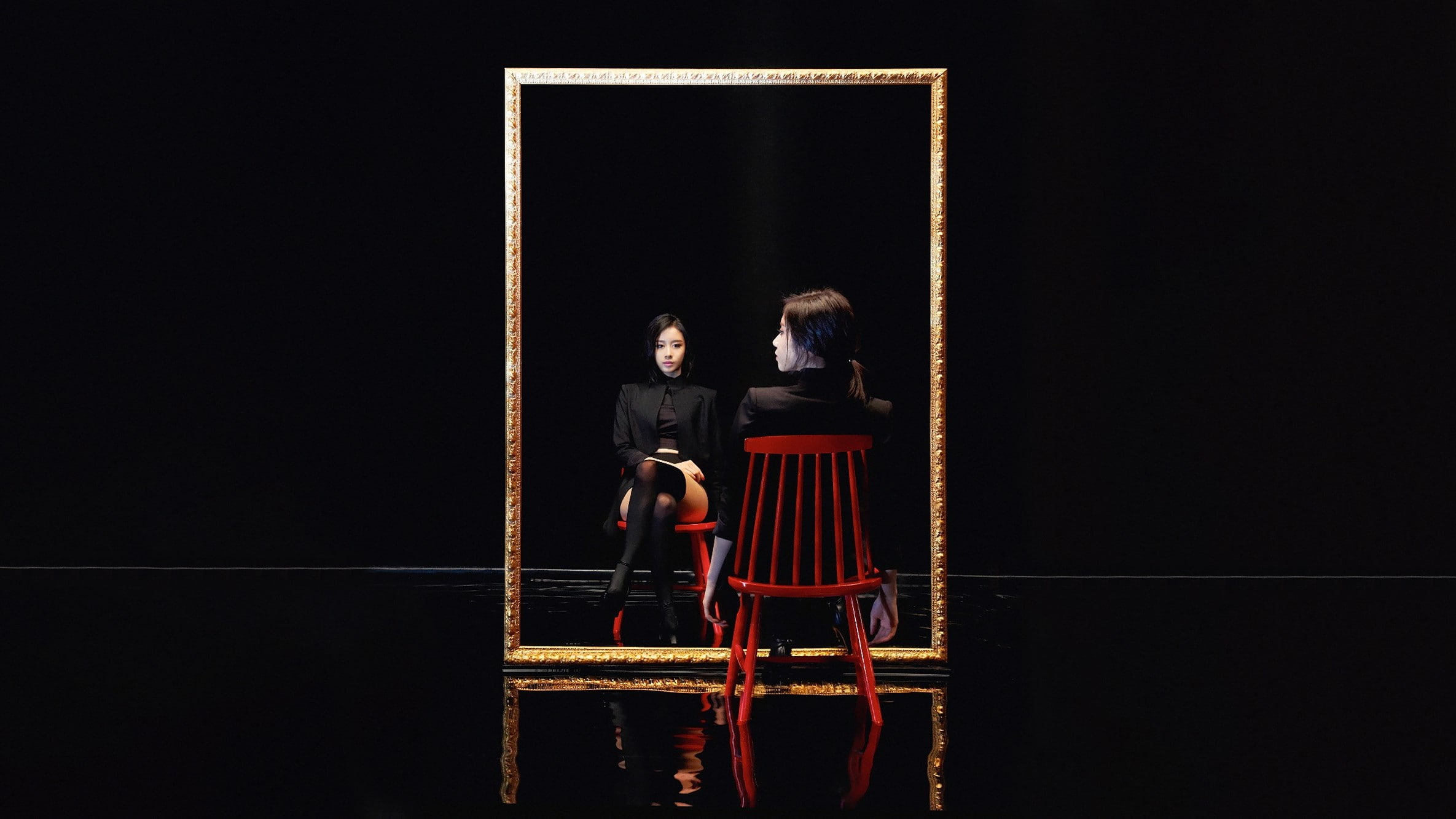 k pop jiyeon t ara korean group of people standing indoors 2k