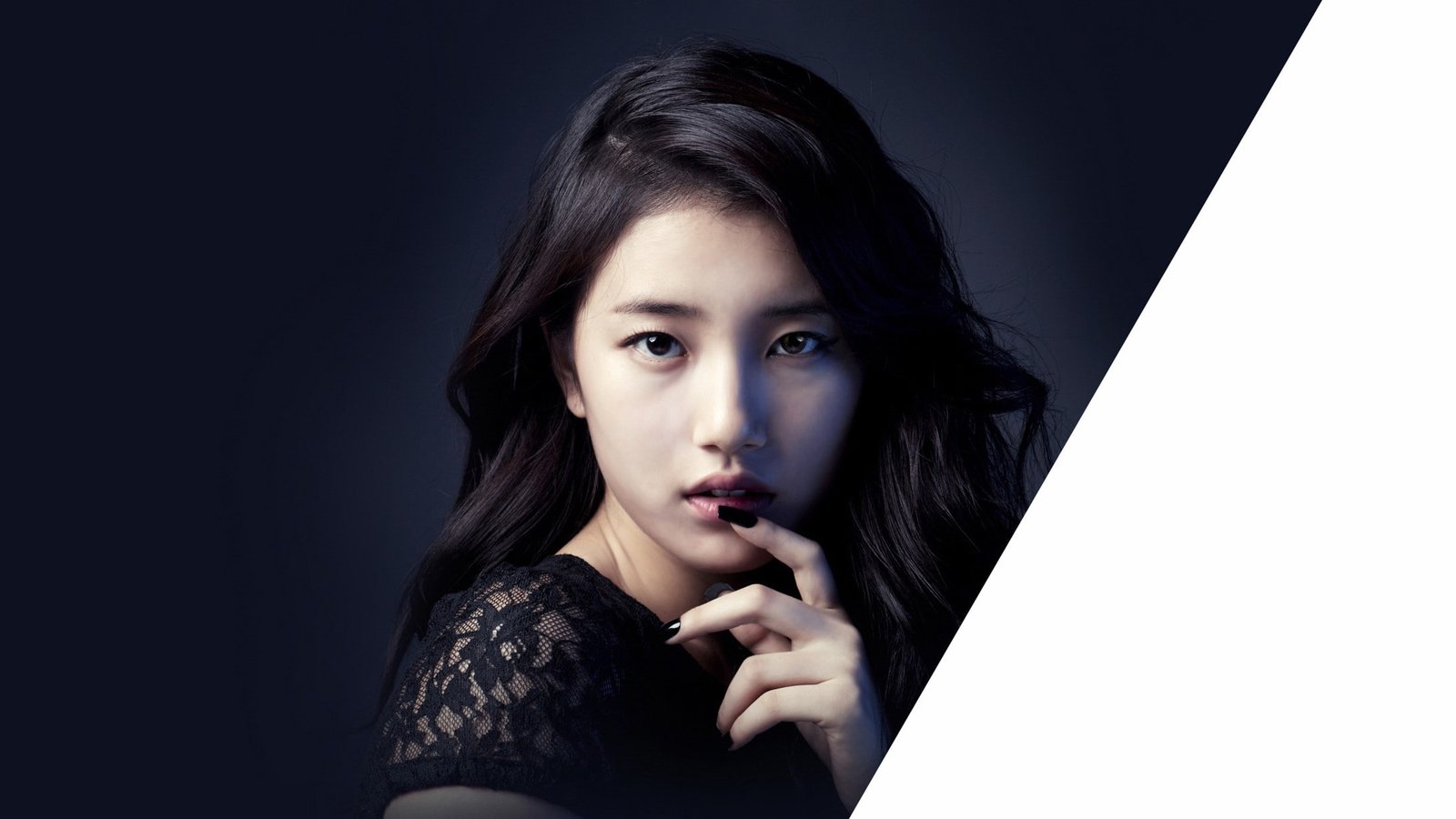 painted nails Korean Miss A face K pop Suzy women model 2k