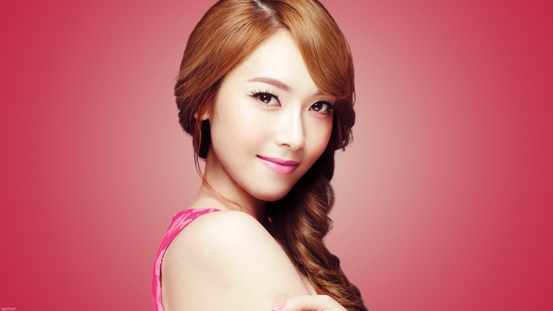 snsd girls generation asian model musicians singer jessica jung korean women face brunette brown eyes 2k