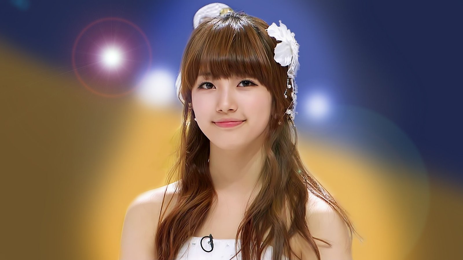 Suzy Korean girls photo HD wallpaper 23 women s white sleeveless top 2k
